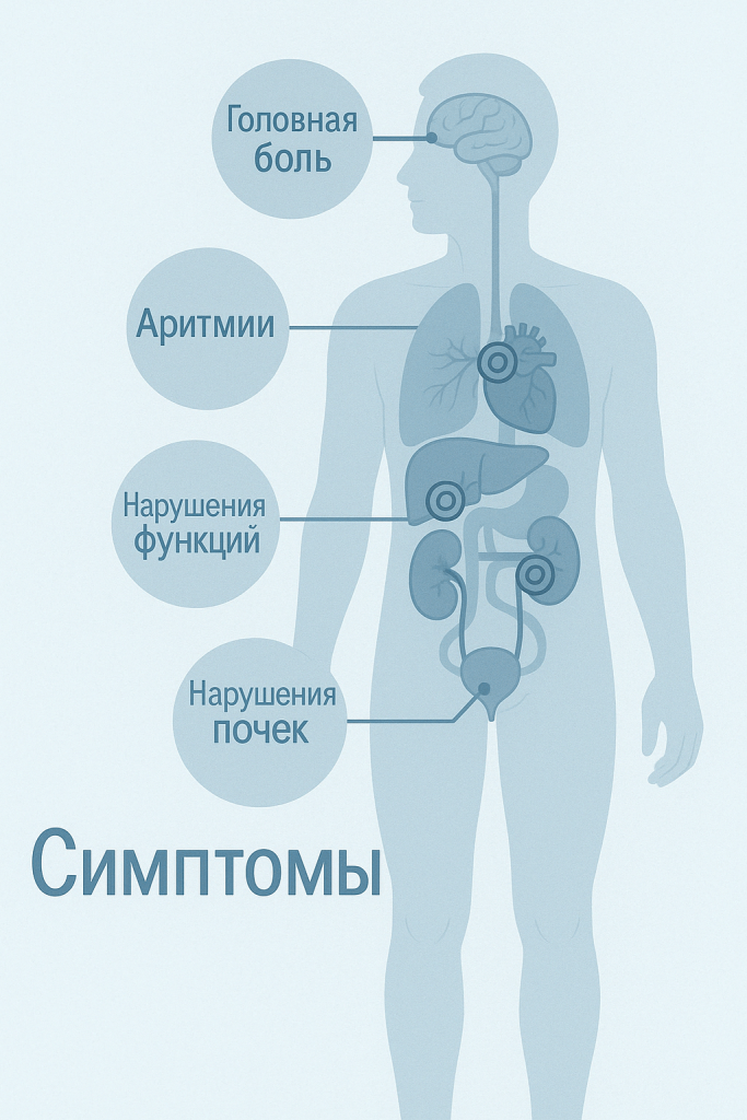 артериальная гипертензия симптомы 