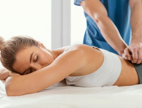 Массаж поясницы и пояснично-крестцового отдела