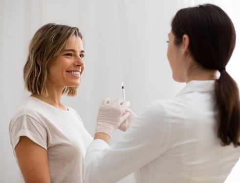 Коррекция мимических морщин